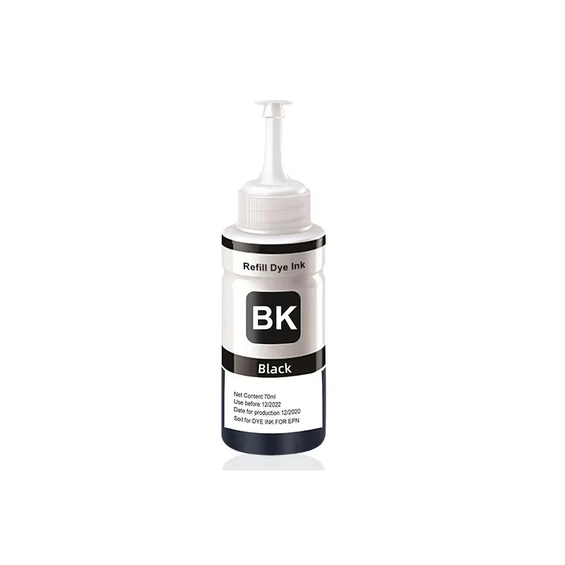 For Epson 664 Refill Ink Kit 70ML For Epson L110 L100 L110 L300 L235 L355 l350 550 L555 132 L120 L200 210 Printer Dye Refill Ink