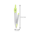 1Set Geometry Drawing Tool Kit Multifunctional Engineering Drawing Supplies for School Office Student Measure Compass Protractor