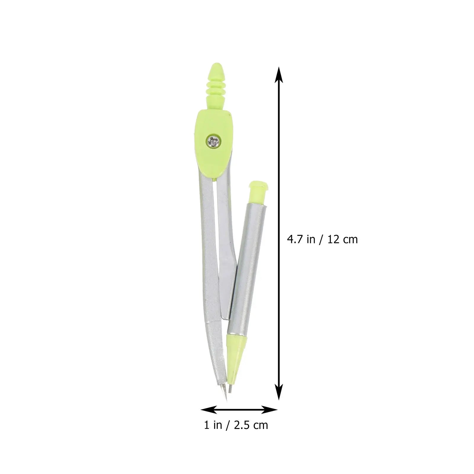 1Set Geometry Drawing Tool Kit Multifunctional Engineering Drawing Supplies for School Office Student Measure Compass Protractor