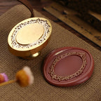 Fire Paint Seal Wax Stamp Heads Photo Frame Series Sealing Wax Stamp Head For DIY Scrapbooking Envelope Wedding Party Invitation