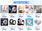 23M Biodegradable Eco Friendly Kraft Paper Tape Brown Wet Water Activated Reinforced Gummed Adhesive Tape for Painting Fixed