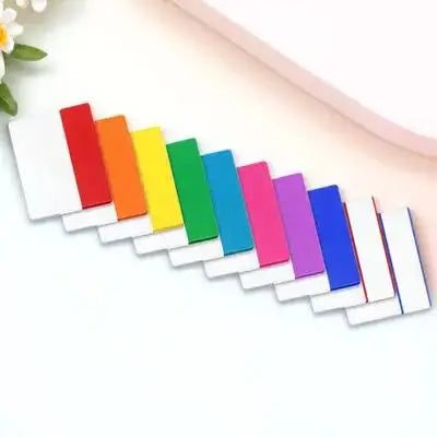 Waterproof Writing Index Transparent Sticky Tabs For Books File Folders Notebook Page Markers Self Adhesive Divider Tabs