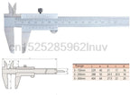 CNC Vernier Caliper 530-118  8" 0-200mm Metal Vernier Calipers Inside Outside Depth Step Measurements Tool Metric