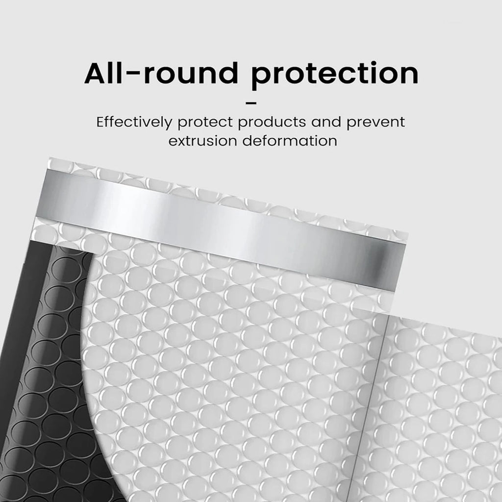 50Pcs Bubble Mailers Bubble Padded Mailing Envelopes Mailer Poly for Packaging Self Seal Shipping Bags Black Bubble Padding