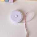 150 cm Cute Mini Soft Tape, Automatic Shrinking Tape Measure, Material Tape Measure, Plastic Tape Measure