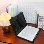 A4 transparent data storage box, folder, large capacity, multifunctional student test paper, book, graduation certificate, archi