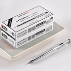 Hyper Fine Point，0.25mm,0.3mm,0.4mm，Gel Ink Pen， Black Ink,Smooth Writing for Teachers Office & School Supplies