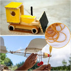 60/20PCS Widened Elastic Band Multipurpose Yellow Rubber Bands 6cm Big Size Stretchable Sturdy Rubber Elastic Band Office Supply