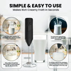 Milk Wireless Foamer Coffee Whisk Mixer Electric Blender Egg Beater Mini Frother Handle Stirrer Cappuccino Maker Cooking Tools
