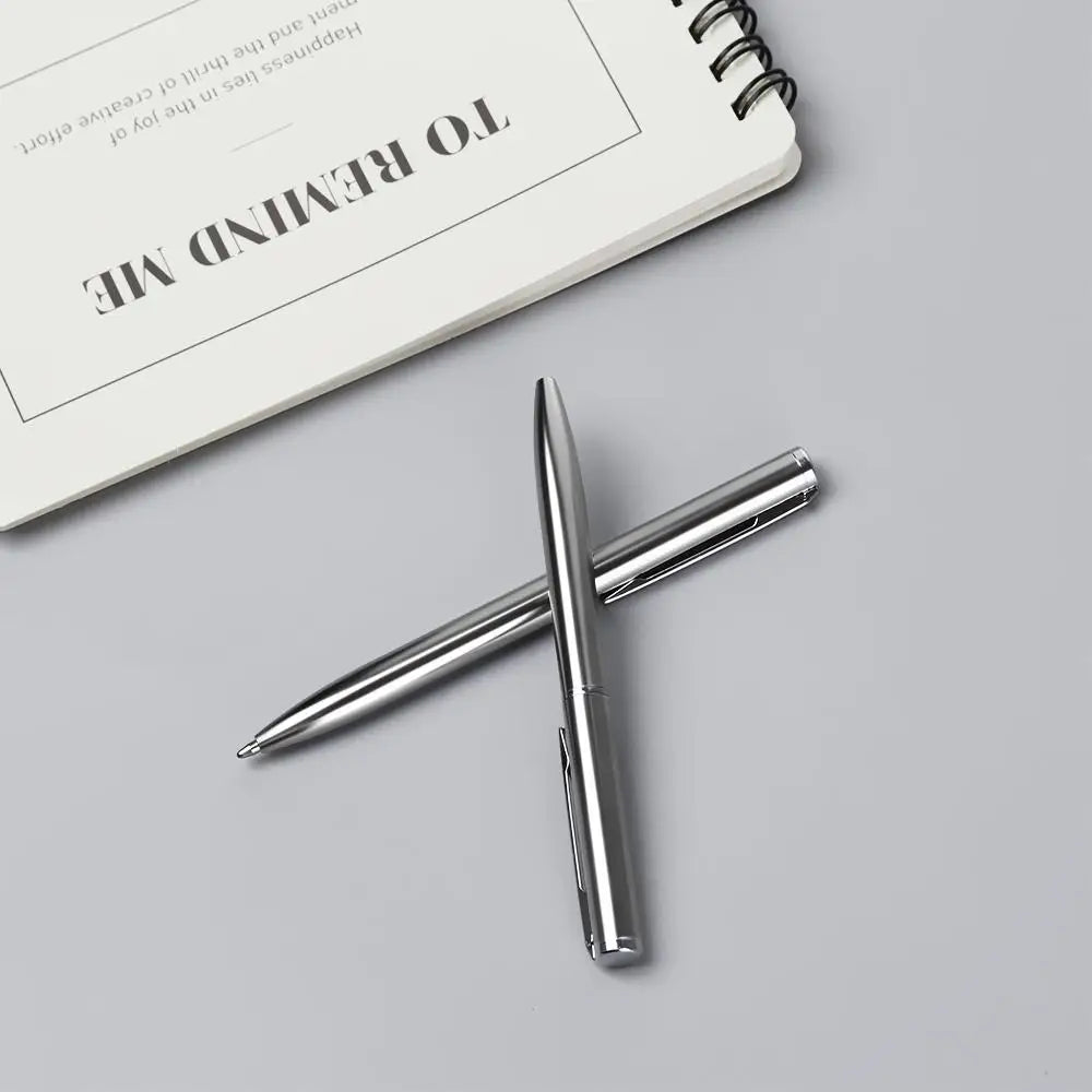1 PC Mini Portable Waterborne Metal Ballpoint Pen Multiple Color Refills Signature Pen Advertising Pen Office School Supplies