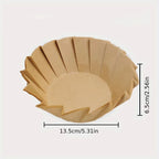 50/100Pcs Cake Pan Liner for Baking, Disposable Paper Cake Pans Nonstick Paper Molds, Pie Pineapple Pound Cakes Parchment Paper