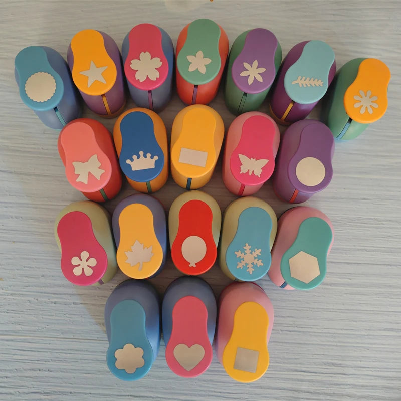 1.8cm - 2.5cm Flower Furador  Diy Paper Cut Eva Foam Maker Puncher Scrapbooking Labor Saving For Hole Punch DIY Handmade