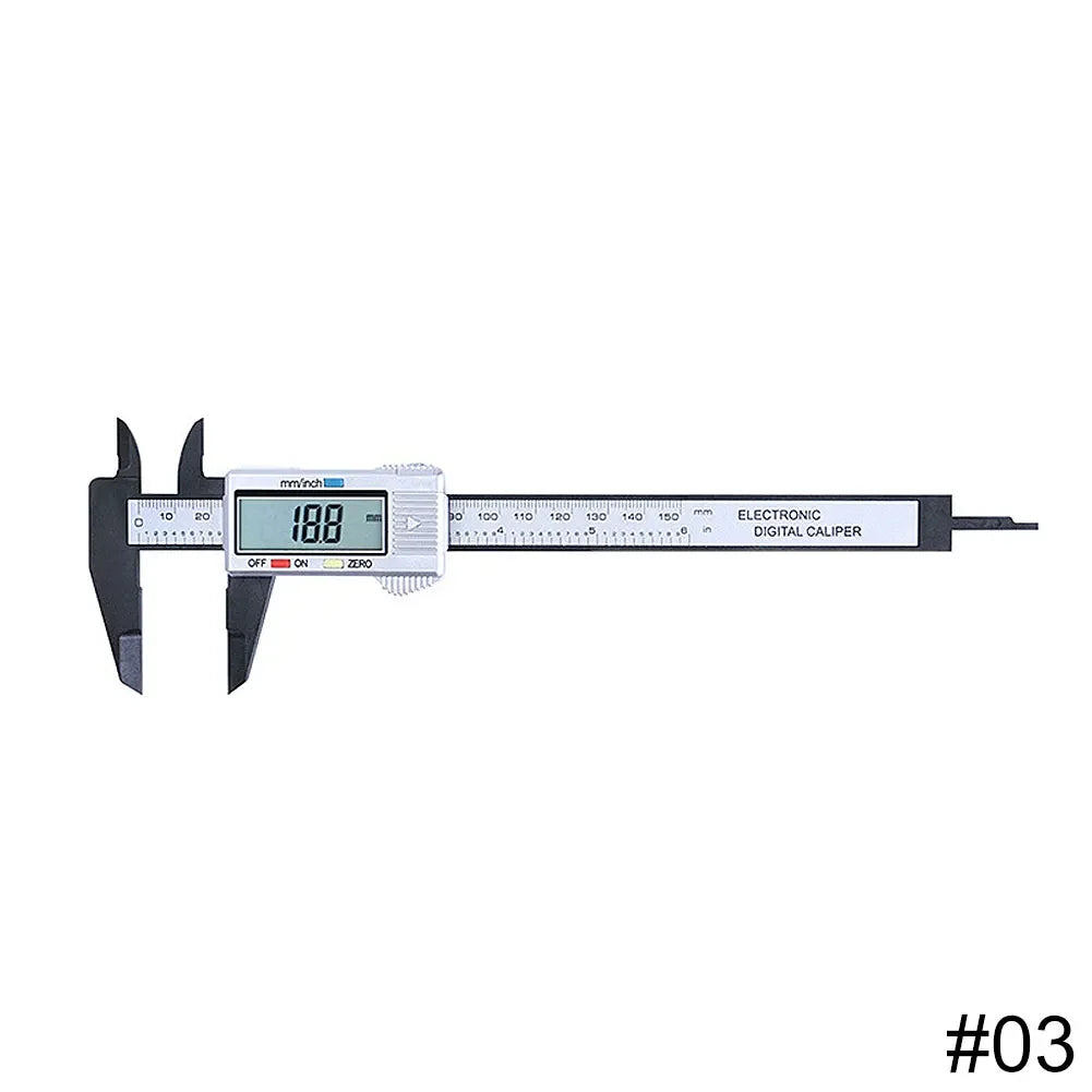 Digital Electronic Vernier Caliper 150mm Tattoo Eyebrow Ruler Measuring Tool 6 Inch LCD Microblading Micrometer Measurement Tool