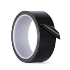 Black PTFE Te-Flon Tape High Temperature Resistant 300 Degrees Vacuum Machine Packaging Sealing Insulating Tape 10M/Rolls