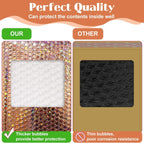 Holographic Pink Bubble Mailers Self Seal Padded Envelopes Waterproof Shipping Bags for Small Business
