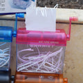 Small Manual Shredder for Paper Documents Hand Operated Office Supply Household School Desktop Shredder Wear Resistant Clean