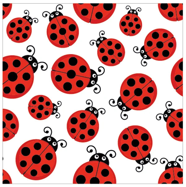 Insect Ladybug Party Disposable Tableware Sets Kids Birthday Plates Cups Napkins For Baby Shower Party Dinnerware Decoration