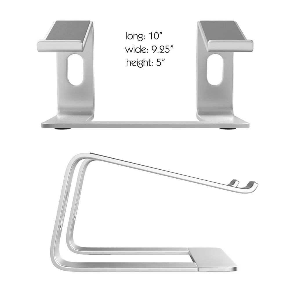 Laptop Stand Holder Aluminum Stand For MacBook Portable Laptop Stand Holder  Desktop Holder Notebook PC Computer Stand