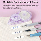 5Pcs Correction Tape Roller 30mx5mm White Sticker Tape Student Simple Error Eraser Tape School Office Supplies Stationery