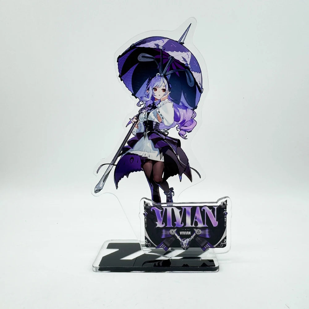 Game Zenless Zone Zero Ye Shun­guang Dialyn Hoshimi Miyabi Anime Acrylic Stand Model Plate Keychain Desk Decor Collection gift
