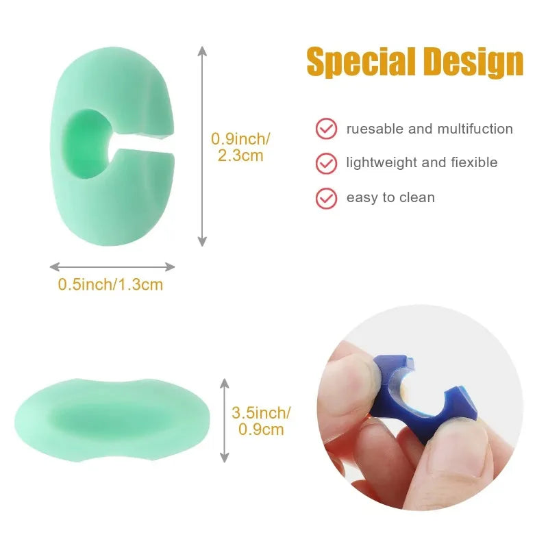 Silicone Wine Glass Marker Juice Champagne Cup Goblet Label Mug Tag Bar Wedding Identification Color Random Party Tools