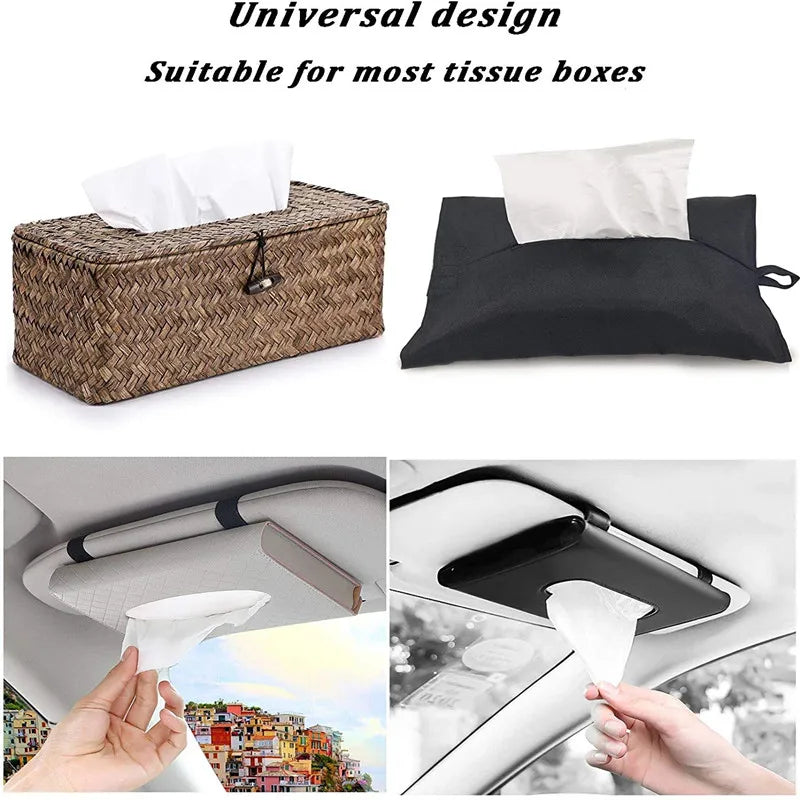 Car Tissue Refill, Disposable Facial Tissues, Face Towel, Tissues Travel Size Pack For Purse,Soft And Comfortable