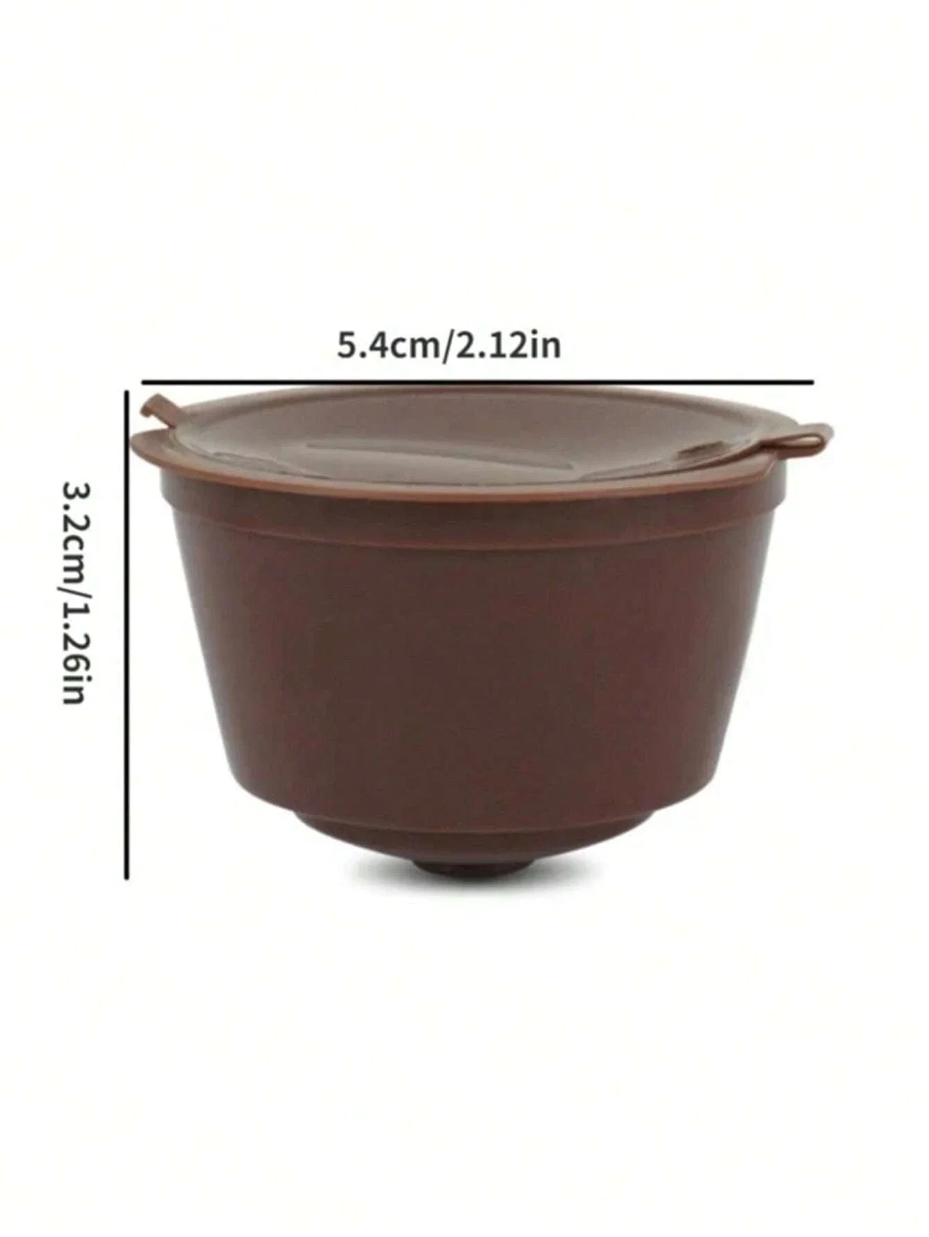 1/3/5/10pcs Reusable Coffee Capsules Filter Cup Dispenser for Nescafe Dolce Gusto Refillable Coffee Capsules Pod Compatible Kit