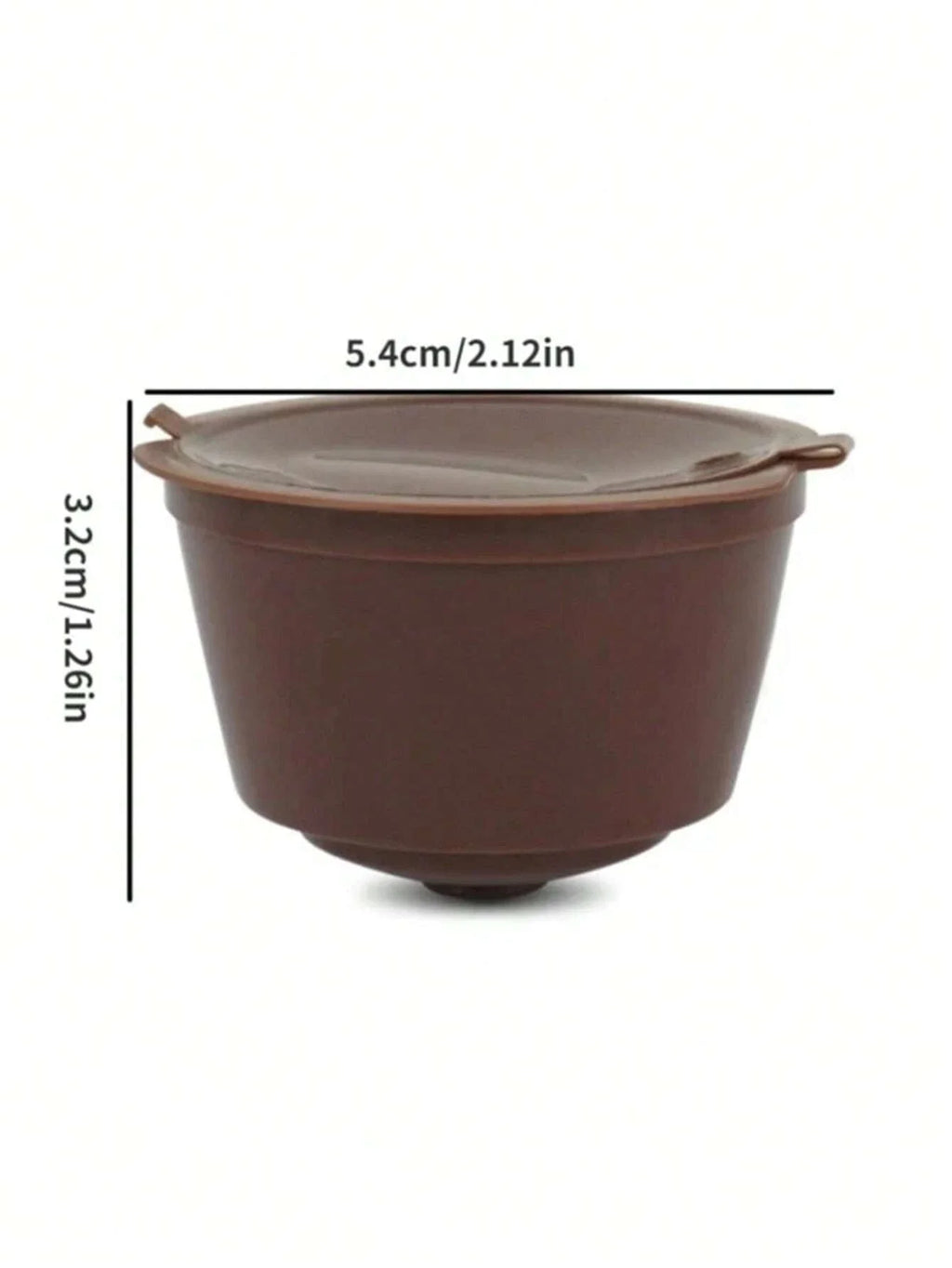1/3/5/10pcs Reusable Coffee Capsules Filter Cup Dispenser for Nescafe Dolce Gusto Refillable Coffee Capsules Pod Compatible Kit