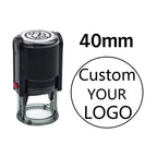 Custom Self-Inking Stamp With Your Own Logo,Photosensitive Ink / Rubber Stamp,Personalize Your Logo Multiple Ink Color Option