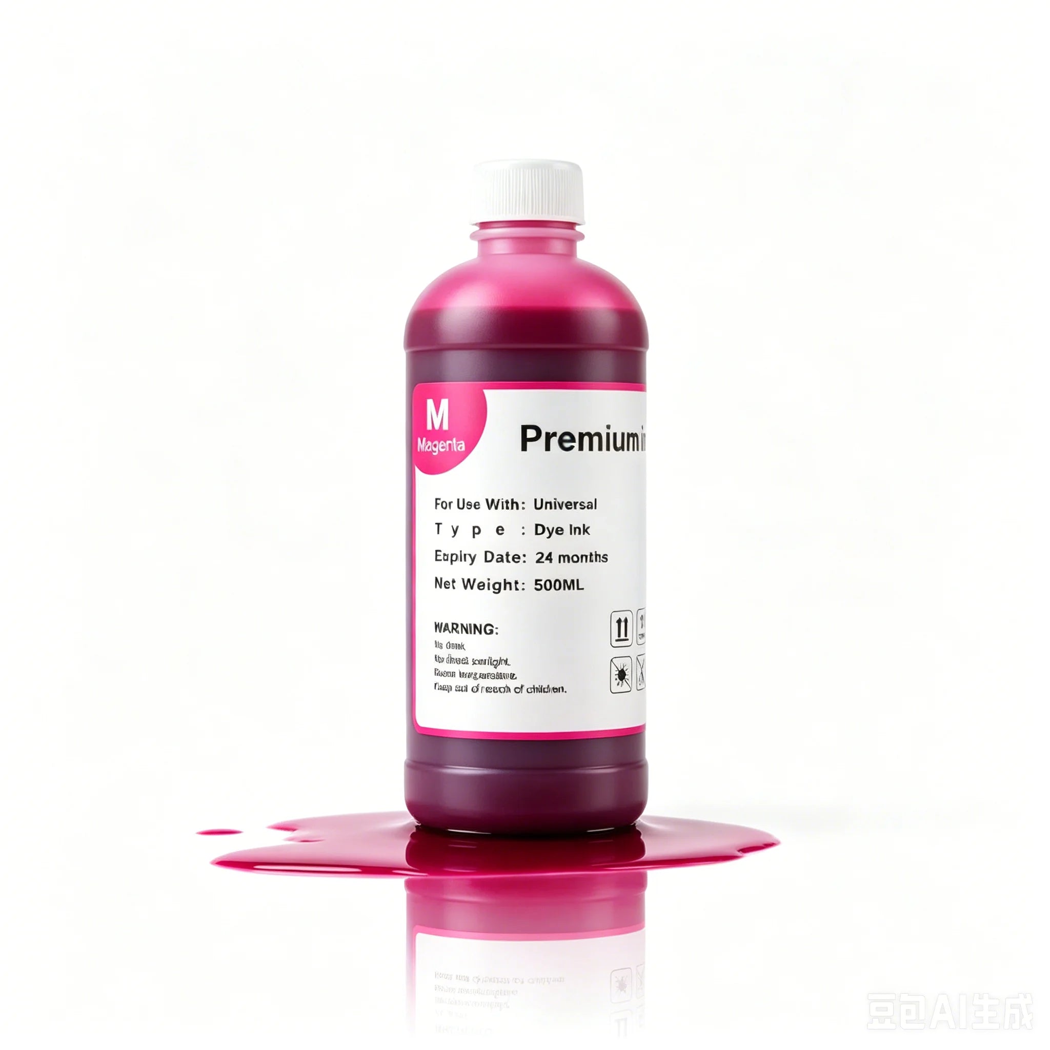 500ML Premium Universal Refill Dye Based Ink Large Capacity Use For Epson Canon HP Brother Lexmark Samsung Dell Inkjet Printer