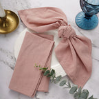 12pcs Napkins 40X40CM Plain Washed Cotton Tea Towel Dining Place Mats Wedding Party Christmas Linen Kitchen Cloths Table Decor