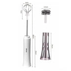 Coffee Milk Frother Portable Electric Milk Frothers Kitchen Miniature Milks Foam Machine Decoration Mixer Blender Coffeeware