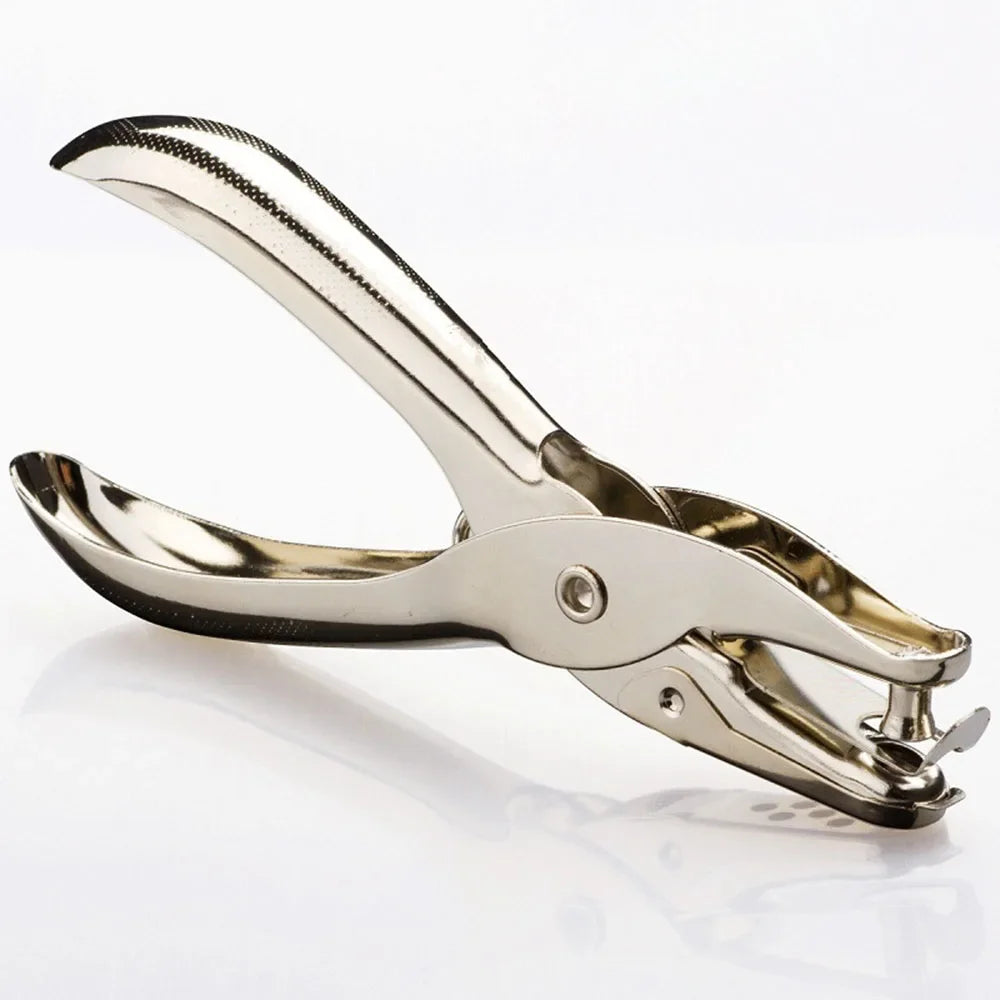 Single Hole Puncher Metal 3mm/6mm Pore Diameter Punch Pliers Hand Paper Scrapbooking Punches Punching Tools
