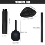 Ceramic Coffee Bean Ingredient Cup with Spray Bottle Set for Espresso Tea Measuring Tray Included Kitchen Accessory