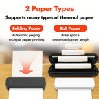 Marklife Thermal Inkless Printer A4&Tattoo Maker Mini Portable Bluetooth Wireless Used For School Office Small Business Machine
