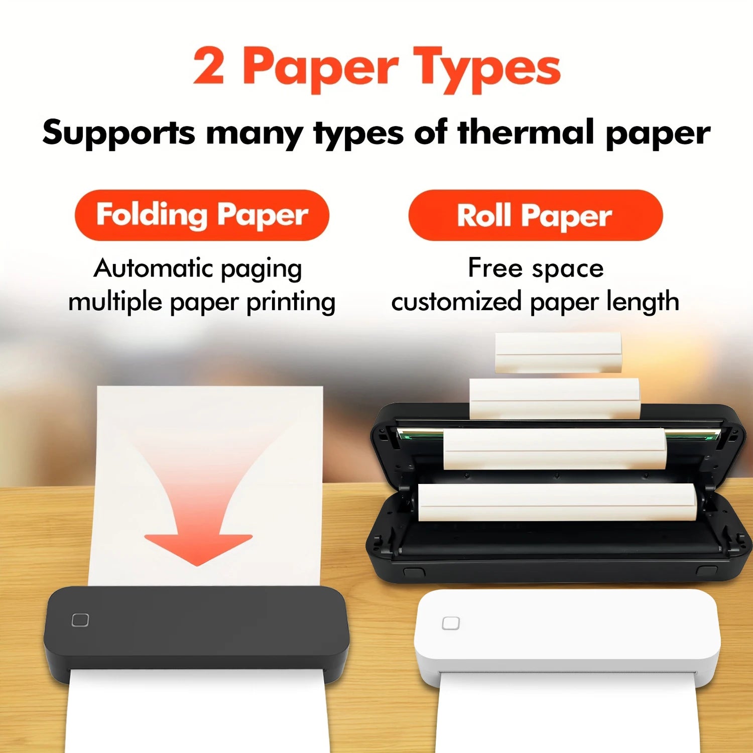 Marklife Thermal Inkless Printer A4&Tattoo Maker Mini Portable Bluetooth Wireless Used For School Office Small Business Machine