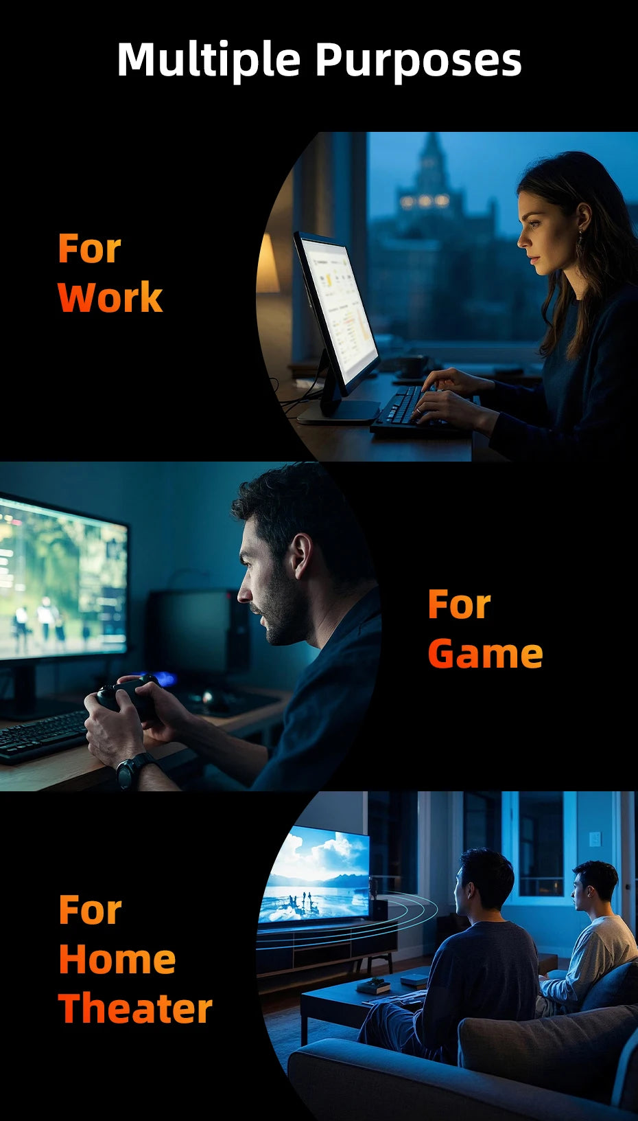 CABLETIME 8K Slim HDMI 2.1 Cable HDMI to HDMI Cable 8K@60Hz 4K@120Hz Ultra HD Resolution 3.8mm Width for Laptop Lenovo Dell