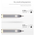 6/8Pcs/Set MUJIs Gel Pen Black/Red/Blue 0.38/0.5mm Ink Japan Color Pen Office School Ballpoint Pen Japanese Kawaii Stationery