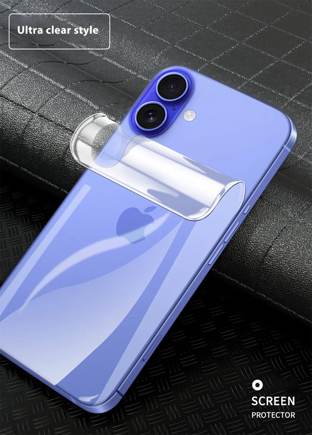 4-1Pcs Back Hydrogel Film For iPhone 16 15 Pro Max 13 14 12 11 XS XR 7 8 Plus Soft Clear Screen Protector Phone Accessories