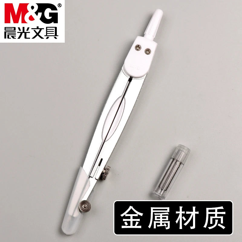 M&G Geometry School Compass, Drawing, Circle Drawing Tool, with Storage Box Suitable for Students and Office Use