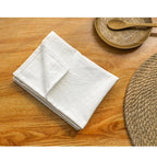 4PC 30X45CM Wedding Cloth Napkins Sage Green Cotton Fabric  Dinner Kitchen Tea Towels Table Design Mat Christmas Decoration
