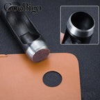 1 Piece Metal Puncher Round Punch Hole Mold Die Cutter for Punching Eyelet Rivet Belt Sewing Craft Leather Working Tools 1-25mm