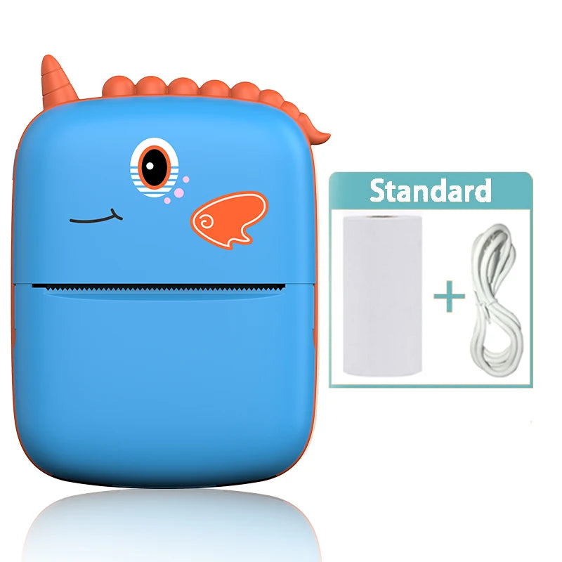 C9 mini HD printer portable sticker label Printer Bluetooth pocket thermal printer with paper for student note inkless printing