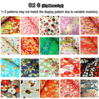 Origami Japanese Chiyogami Yunzen Paper, Hand-silk Screened Craft Paper For Gift Wrapping Box Doll Decoration 20 Sheets