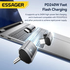 Essager USB4.0 40Gbps OTG Converter 240W Power Delivery Right Angle USB C Data Transfer Adapter For Phone Macbook Tablet 8K60Hz