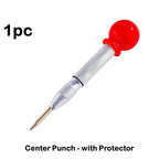 Automatic Center Punch 130MM Strong Adjustable Spring Loaded Drill Tool Woodworking Mental Puncher Loaded Marker Hand Tools