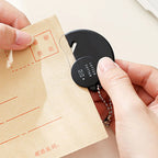 Japanese Mini Shaftless Letter Opener, Safe and Hand Friendly, Portable Unboxing Knife, Grain Opener, Badge Specific