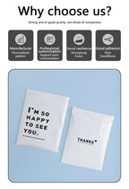 100pcs/lot Plastic Mailing Envelope Bags Polyethylene Shipping Color Packaging Product Storage Custom Printing Own Logo Brand