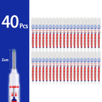4-80Pcs 2cm Waterproof Long Head Markers Deep Hole Marker Pen for Metal Carpenter Red/Black/Blue/Green Ink Woodworking Tools