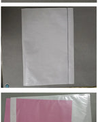 100PCS Transparent Envelope Clear With Packing List Enclosed Printing Pouch Envelope Bag for Invoice Packing Slip